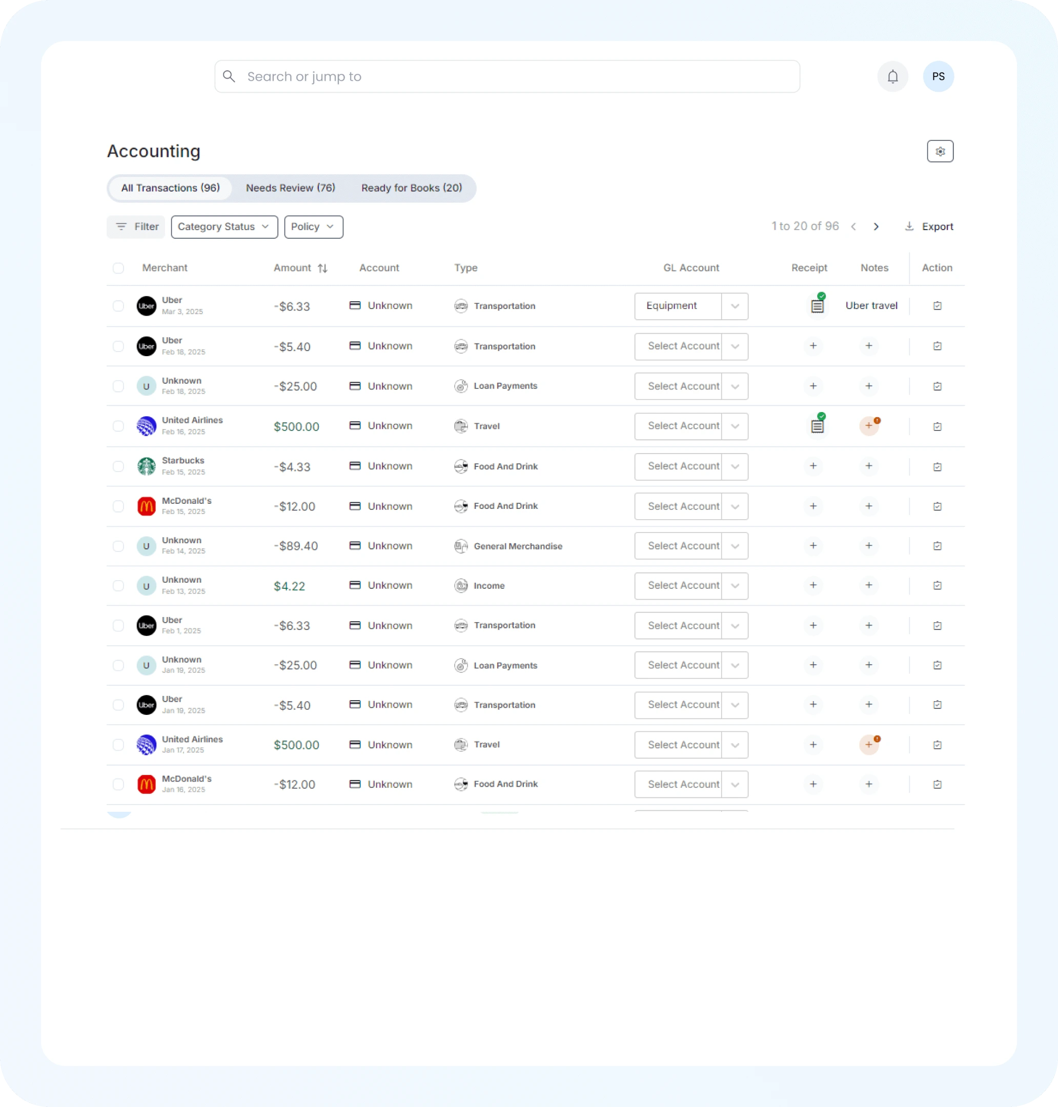 Otto AI Accounting Software